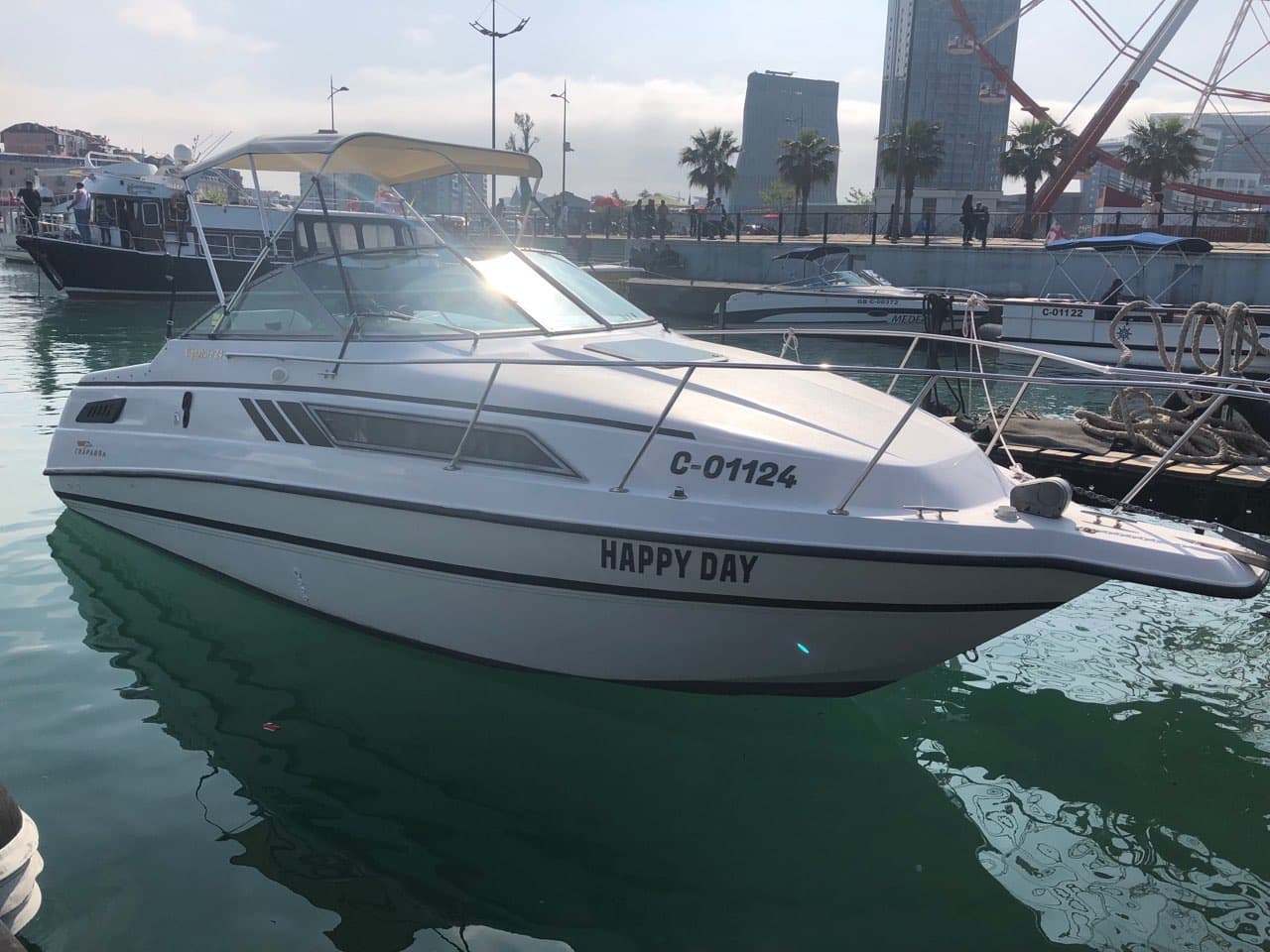 Happy Day Yacht Rental in Batumi — Up to 7 Guests