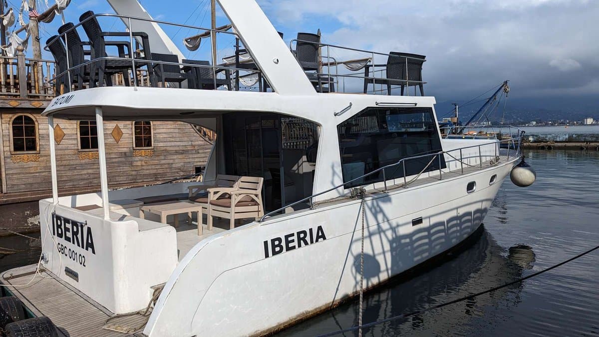 Iberia Boat Rental in Batumi — Up to 22 Guests