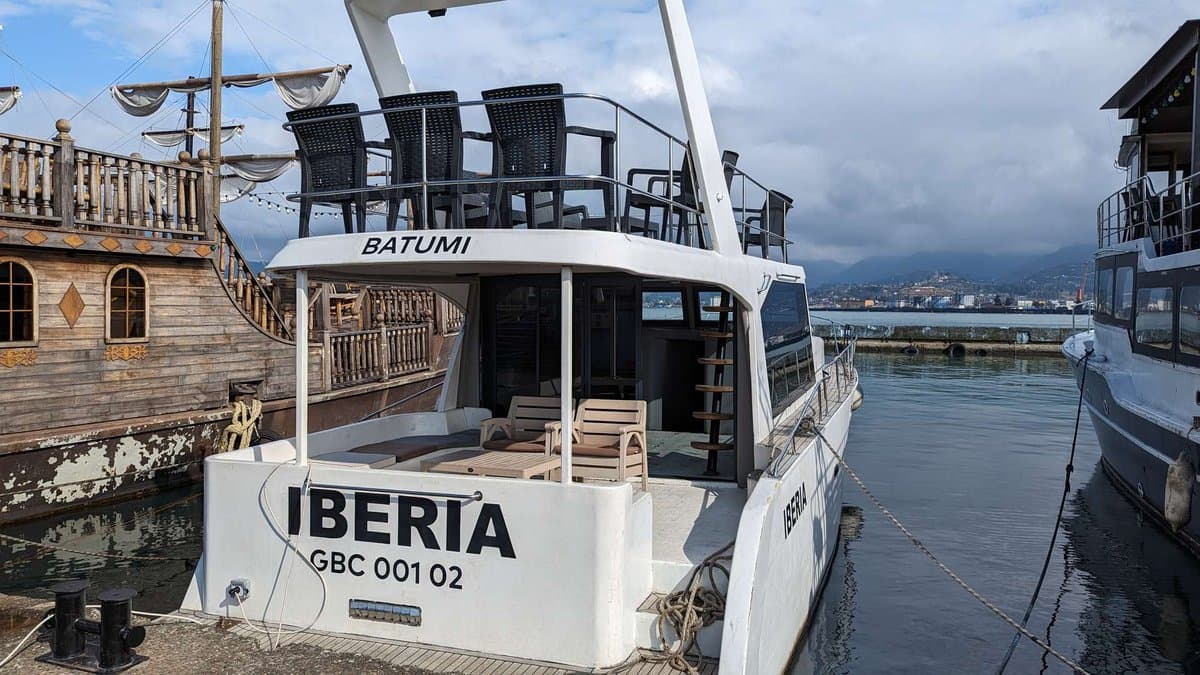Iberia Boat Rental in Batumi — Up to 22 Guests