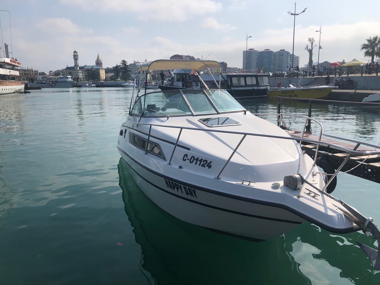 Happy Day Yacht Rental in Batumi — Up to 7 Guests