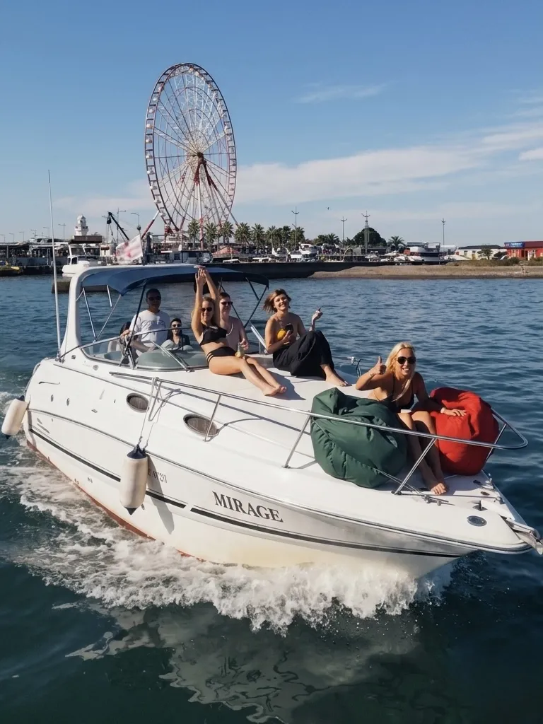Mirage Yacht Charter in Batumi — Up to 8 Guests