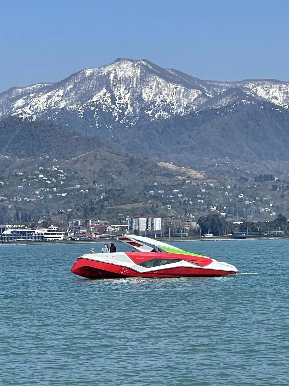 Lucky Parasailing Boat in Batumi