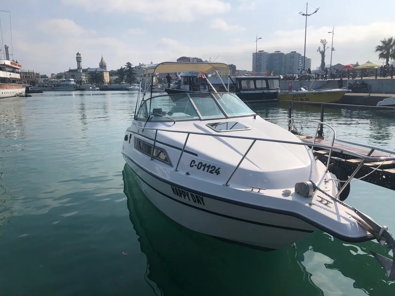 Happy Day Yacht Rental in Batumi — Up to 7 Guests
