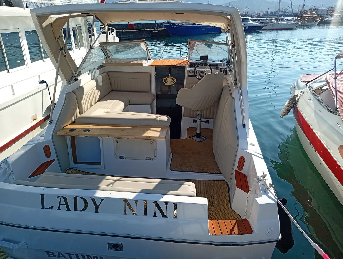 Lady Nini Yacht Charter in Batumi — Up to 11 Guests
