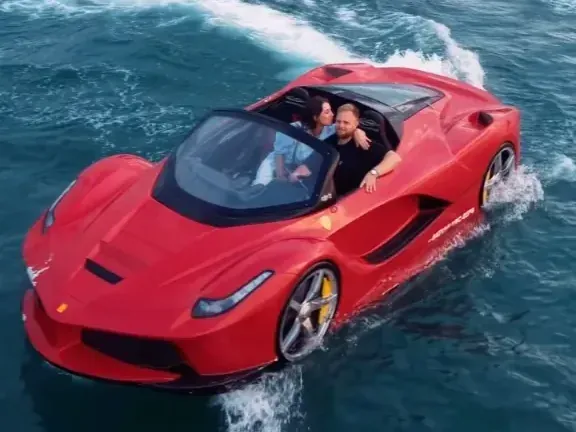 Ferrari Aperta JetCar rental in Batumi - 2 people, photo 2