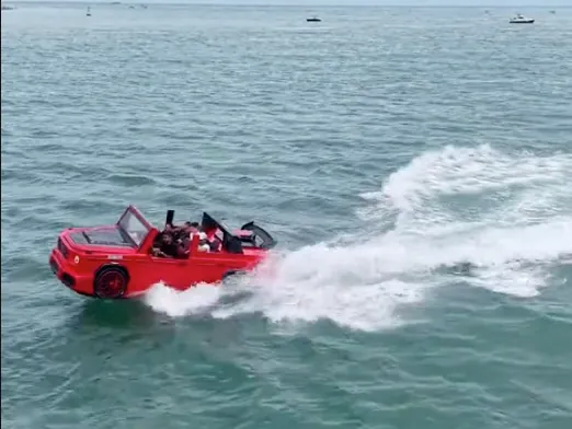 Gelandewagen Red წყლის ავტომობილი ბათუმში - 4 ადამიანი, ფოტო 2